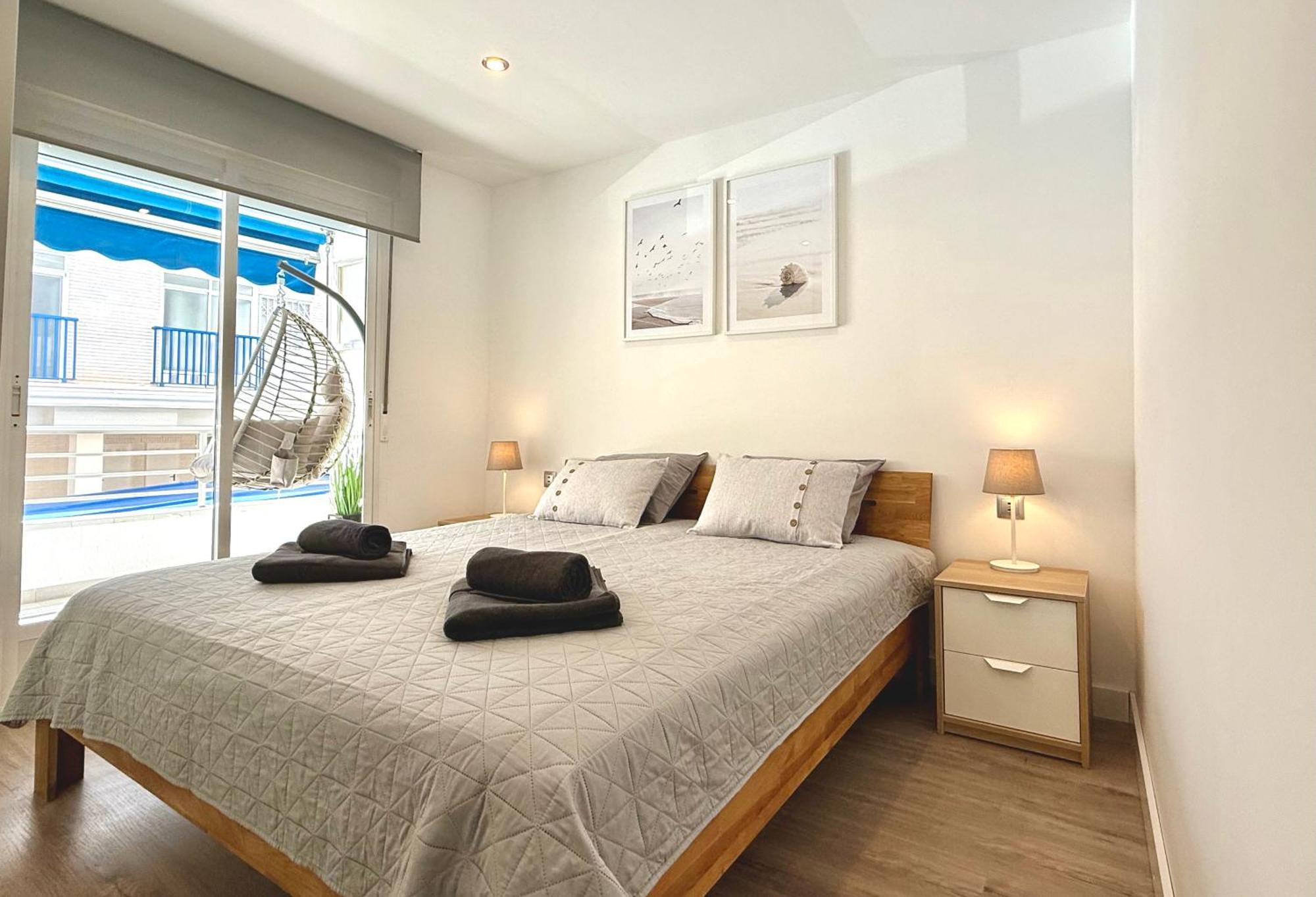 Be Happy, Santa Pola Apartamento A 50 Metros De La Gran Playa Bagian luar foto